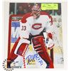 Image 1 : MONTREAL CANADIENS GOALIE PATRICK ROY SIGNED 8X10