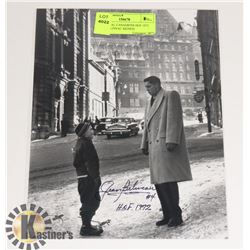 MONTREAL CANADIENS HOF 1972 JEAN BELIVEAU SIGNED