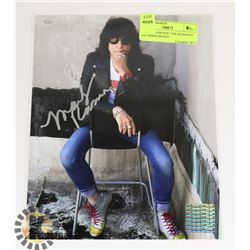 MARKY RAMONES "THE RAMONES" DRUMMER SIGNED