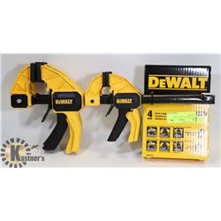 NEW DEWALT 4 PACK LARGE TRIGGER