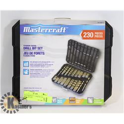 MASTERCRAFT TITANIUM COATED DRILL BIT SET