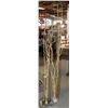 Image 1 : TWO TALL DECORATIVE VASES WITH STICKS