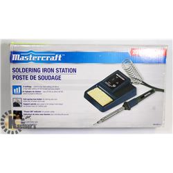 NEVER USED MASTERCRAFT SOLDERING IRON STATION