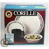 Image 1 : 16PC CORELLE DISH SET  NEVER USED BUT BOX OPENED