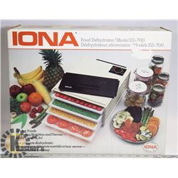 IONA  FOOD DEHYDRATOR MODEL ED-700