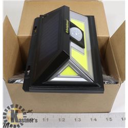 LOT OF 2 NEW SOLAR SECURITY LED LIGHTS
