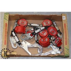 FLAT OF FALL SAFETY EQUIPMENT