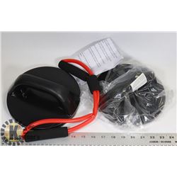 NEW SET OF 2 POWER ROTATING PUSHUP GRIPS AND BAND