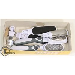 FLAT OF NEW  4-WAY CALLUS REMOVER PADDLES