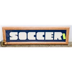 SOCCER WALL DISPLAY