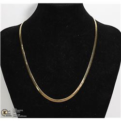 GOLD PLATED SNAKE CHAIN