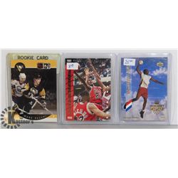 1993 MICHAEL JORDAN SP-3 AND HC-3 INSERT CARDS