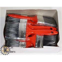 3" PAINT BRUSHES. BRAND NEW 10PCS IN BOX