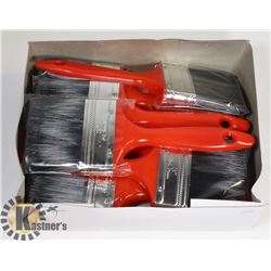 3" PAINT BRUSHES. BRAND NEW 10PCS IN BOX