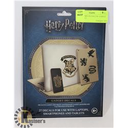 NEW HARRY POTTER 27PC GADGET DECAL SET