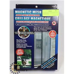 NEW MAGNETIC MESH HANDS FREE SCREEN DOOR