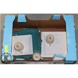 BOX MODERN PLATES AND GLASSES