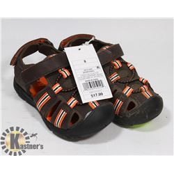 NEW BOYS JACK & JILL SIZE 8 SANDALS