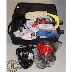 SUITCASE FULL OF SAFETY PPE