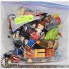 Image 1 : LARGE BAG OF COLLECTABLE VINTAGE DISNEY TOYS