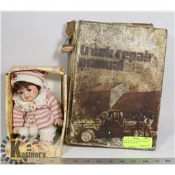 VINTAGE TRUCK REPAIR MANUAL FROM THE 1970S AND