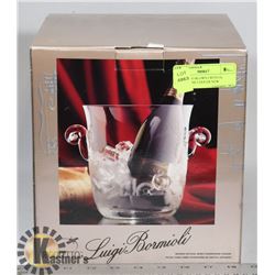 RIGOLETTO BLOWN CRYSTAL CHAMPAGNE COOLER NEW