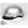 Image 1 : SILVER 1/2 HELMET NEW
