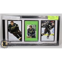 FRAMED MIKE MODANO AUTOGRAPH DISPLAY
