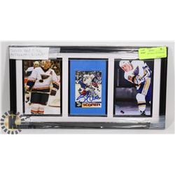 FRAMED BRETT HULL AUTOGRAPH DISPLAY
