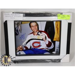 FRAMED JEAN BELIVEAU FACSIMILE PHOTO