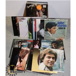 ENGELBERT HUMPERDINCK LPS.   OVER 30