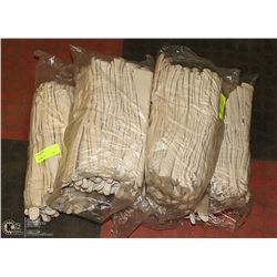 5 BUNDLES  OF WORK   GLOVES