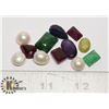 Image 1 : #90-RUBY/AMETHYST/PEARL/SAPPHIRE, EMERALD 93.0CT