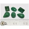 Image 1 : #72-GREEN EMERALD LOOSE GEMSTONE 78.0CT