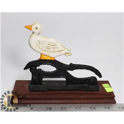 CAST IRON DUCK NUTCRACKER
