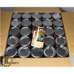 50 CANS OF 155G MACKEREL IN WATER AND SALT ADDED