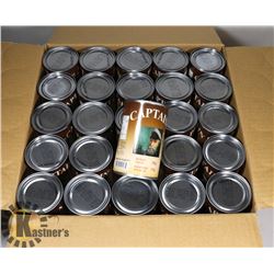 50 CANS OF 155G MACKEREL IN WATER AND SALT ADDED