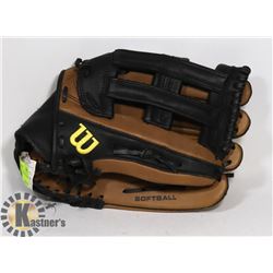 MENS SOFTBALL GLOVE LEFT HAND