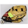 Image 1 : KIDS SZ 9 RAWLINGS LEFT HAND BALL GLOVE
