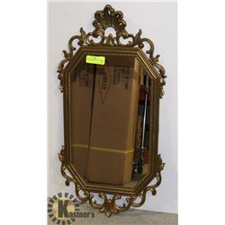 VINTAGE MIRROR 30" X 16"