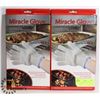 Image 1 : LOT OF TWO NEW MIRACLE GLOVE HOT SURFACE