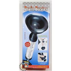 NEW DRAIN BUSTER POWERFUL MULTI-DRAIN PLUNGER