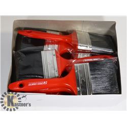 3" PAINT BRUSHES. BRAND NEW 10PCS IN BOX