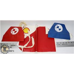 3 X BMW SHELL OIL WORLD SKI CHAMPIONSHIPS POLE