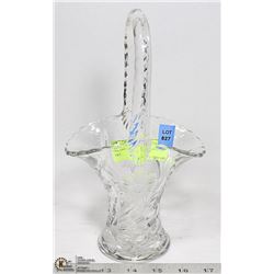 DECORATIVE FLOWER BASKET 10" TALL