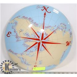 VINTAGE GLOBE THEME CEILING LIGHT SHADE