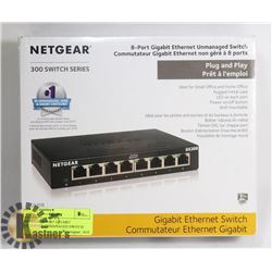 NETGEAR 8 PORT GIGABIT ETHERNET UNMANAGED SWITCH