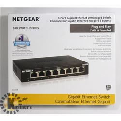 NETGEAR 8 PORT GIGABIT ETHERNET UNMANAGED SWITCH