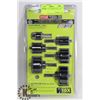 Image 1 : RYOBI 6 PIECE CARBON HOLE SAW SET