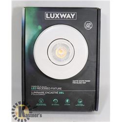 NEW LUXWAY COMPLETE 4" LED RECESSED FIXTURE